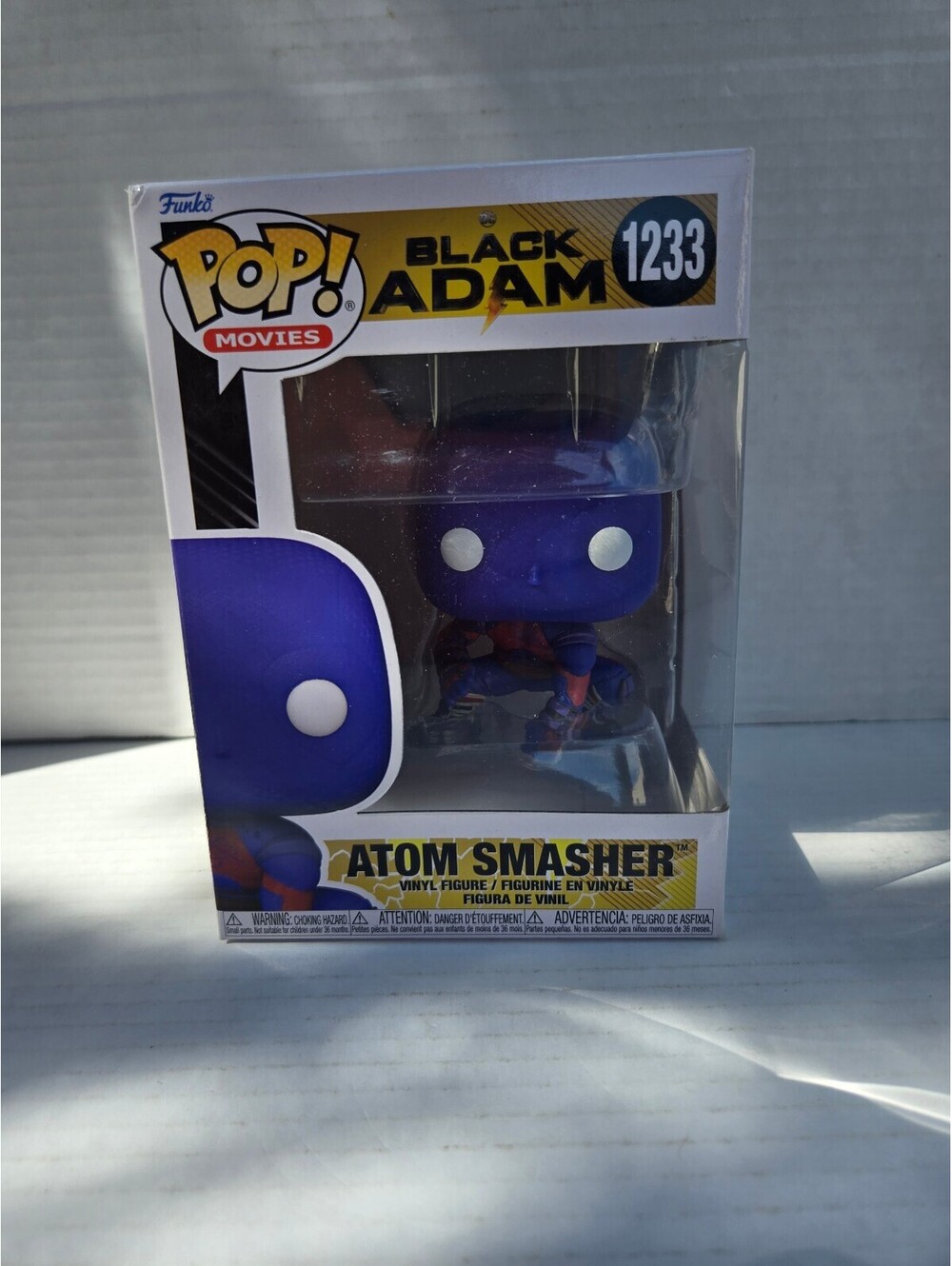 Funko Pop! Movies Black Adam Atom Smasher Vinyl Figure #1233 Collectible